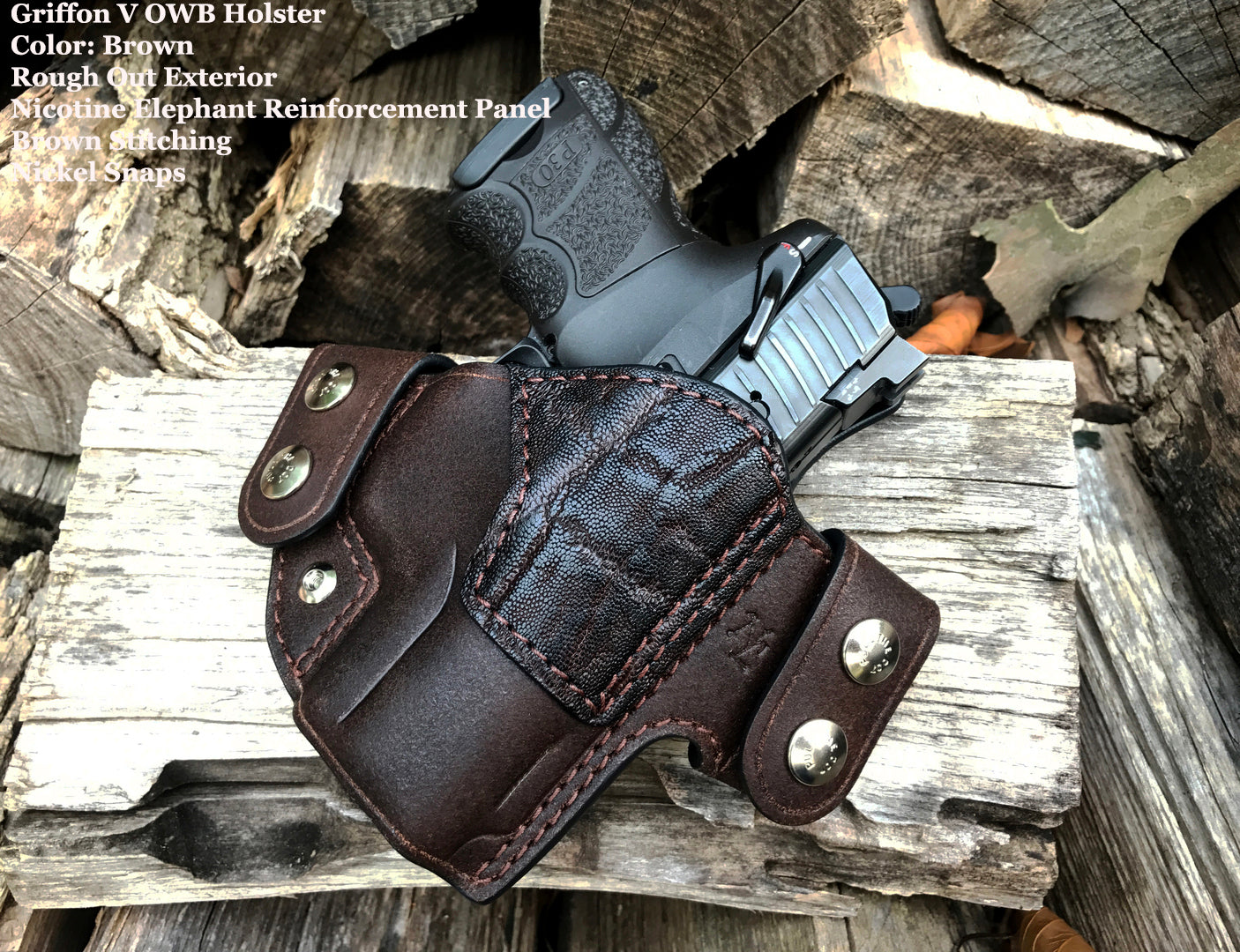 Griffon V OWB: Outside the Waistband Holster