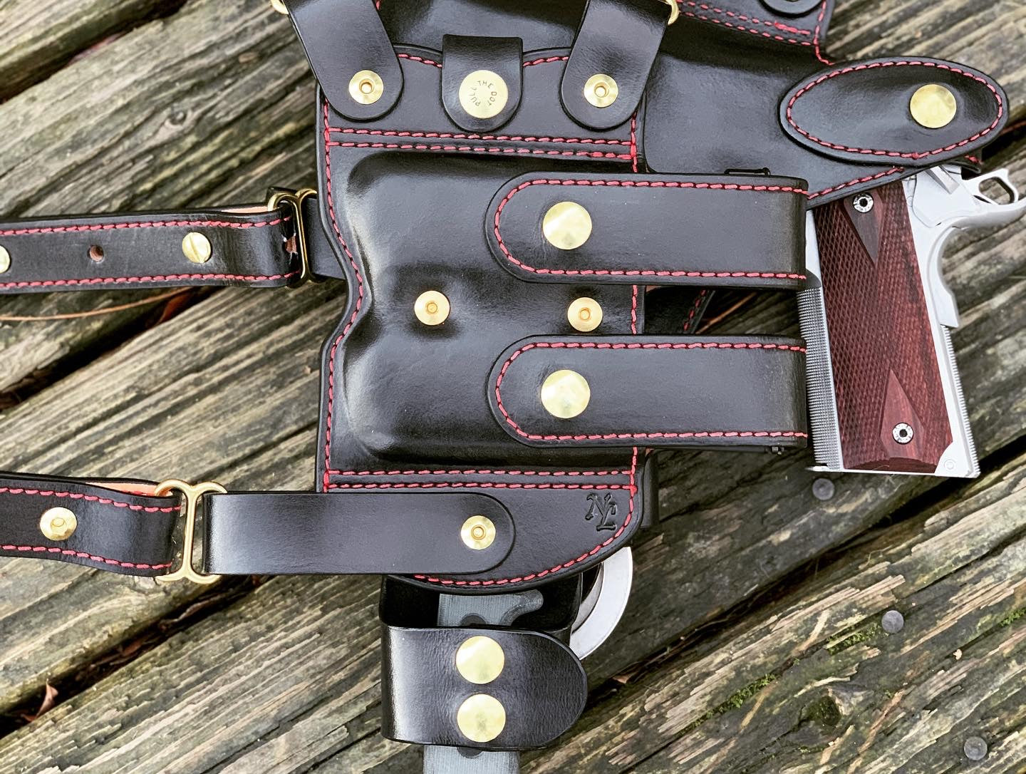 Sandpiper SH Shoulder Holster: Horizontal Magazine Pouch ONLY