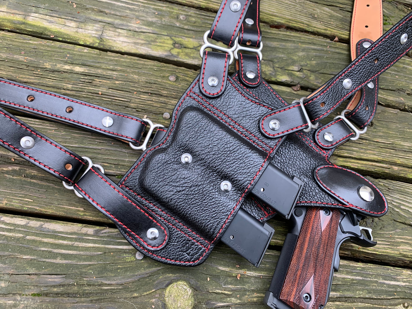 Sandpiper SH Shoulder Holster: Horizontal Magazine Pouch ONLY