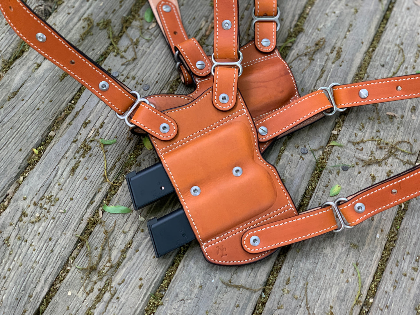 Sandpiper SH Shoulder Holster: Horizontal Magazine Pouch ONLY