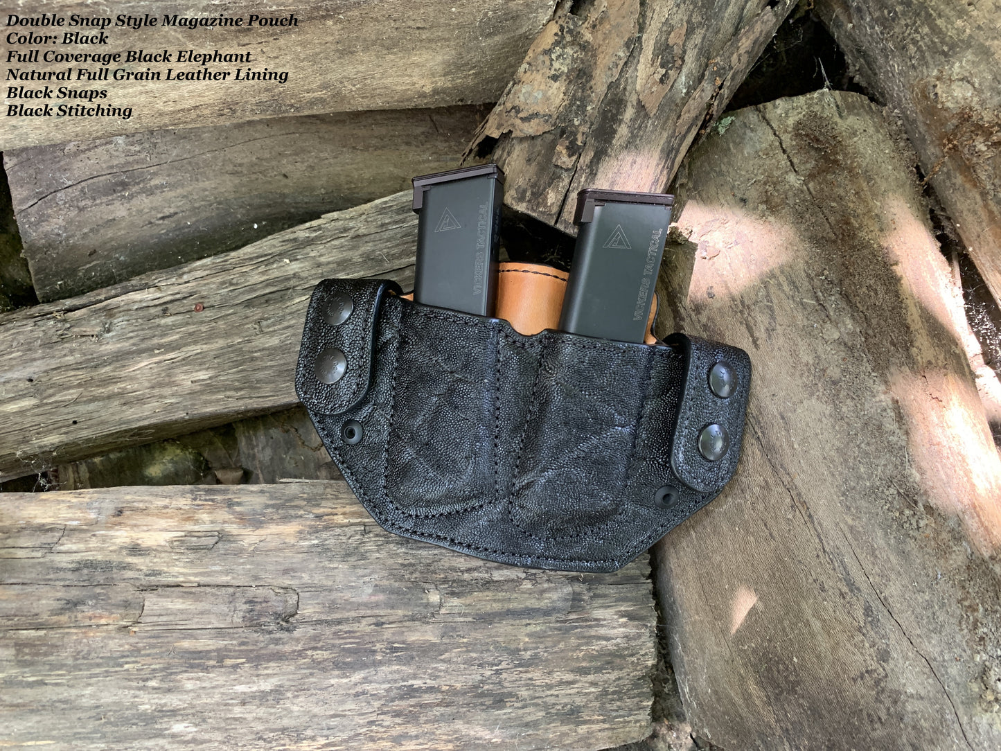 Double Snap Style Magazine Pouch