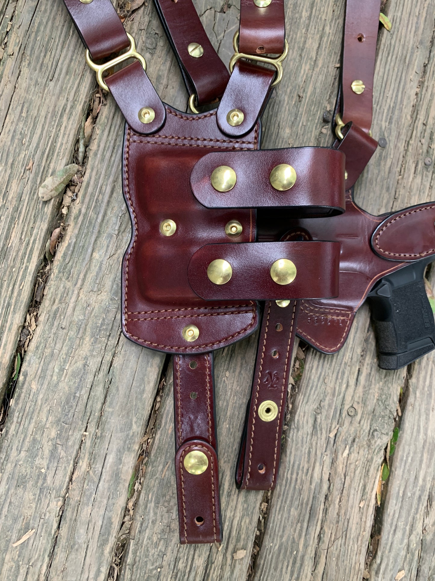 Sandpiper SH Shoulder Holster: Horizontal Magazine Pouch ONLY