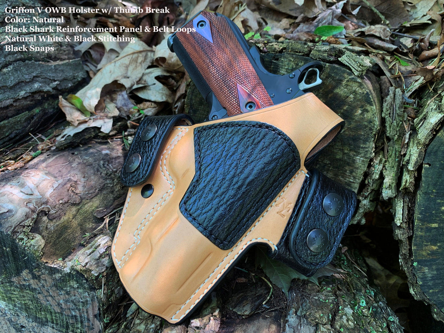 Griffon V OWB: Outside the Waistband Holster