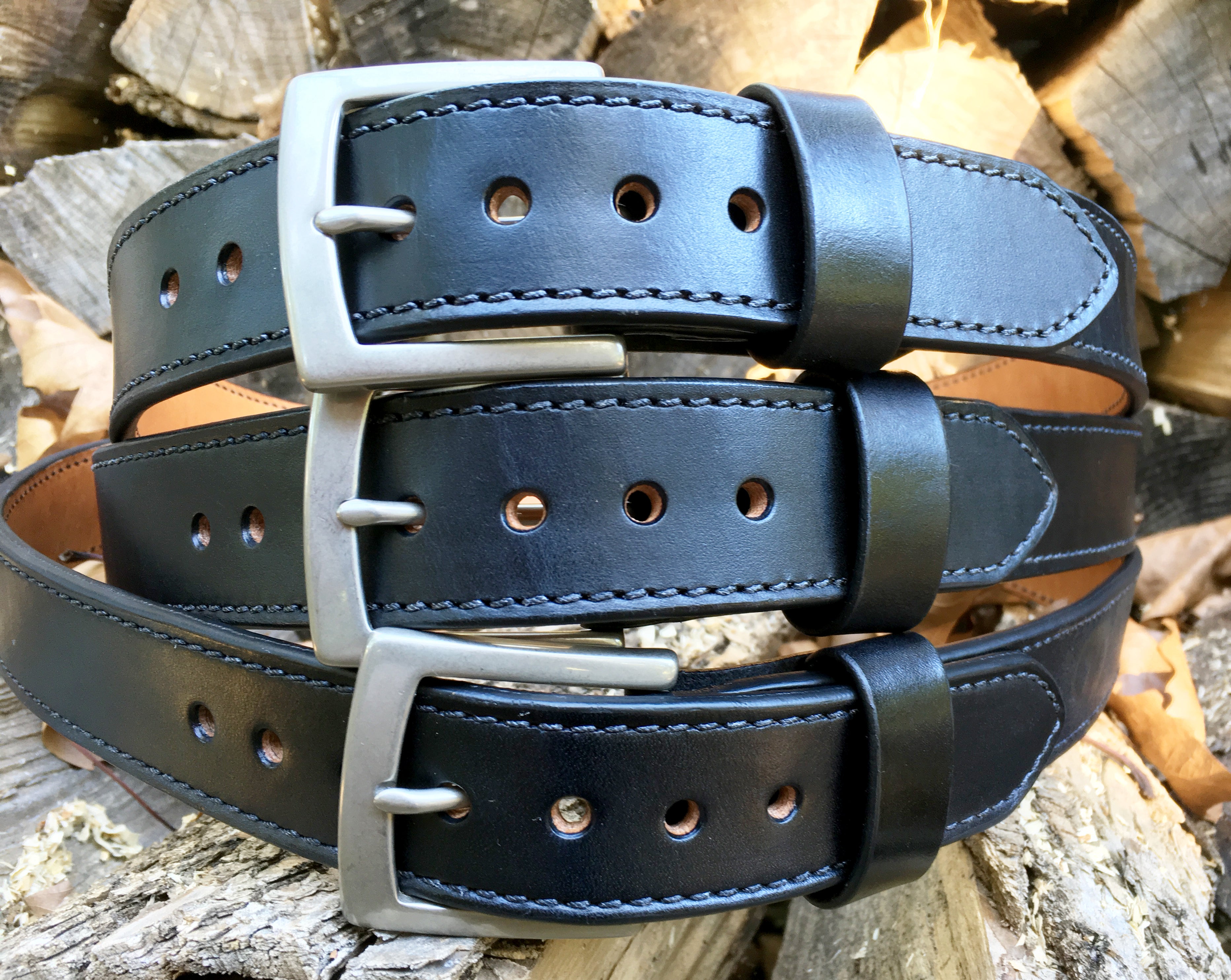 1-1/2 Dual Layer Carry Belts – Nightingale Leather Co.