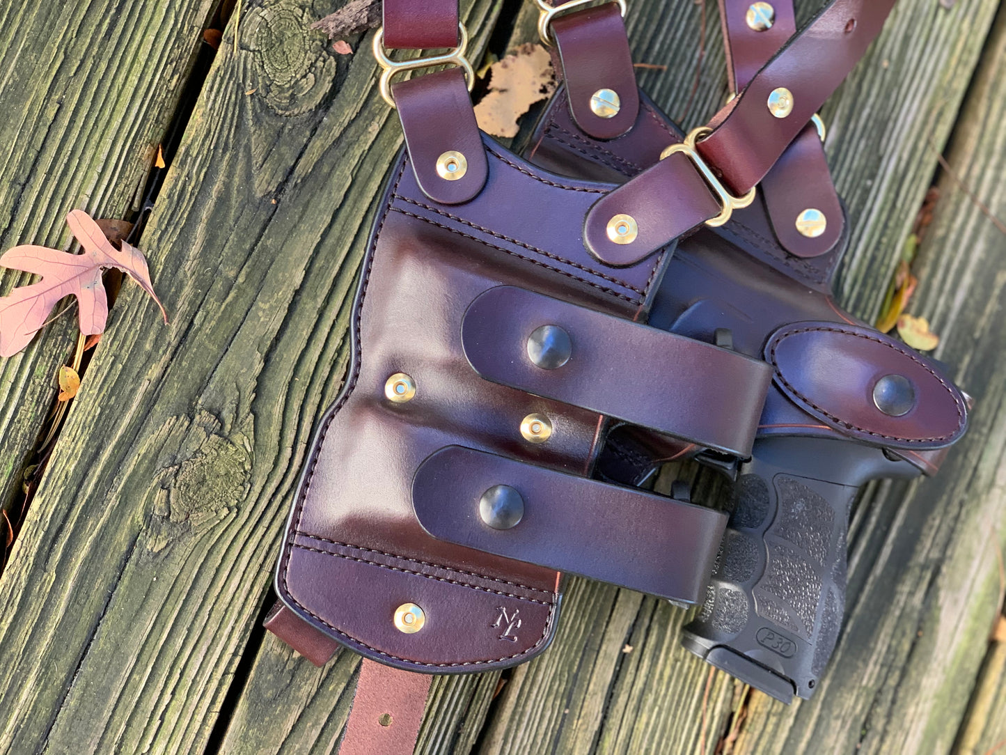 Sandpiper SH Shoulder Holster: Horizontal Magazine Pouch ONLY