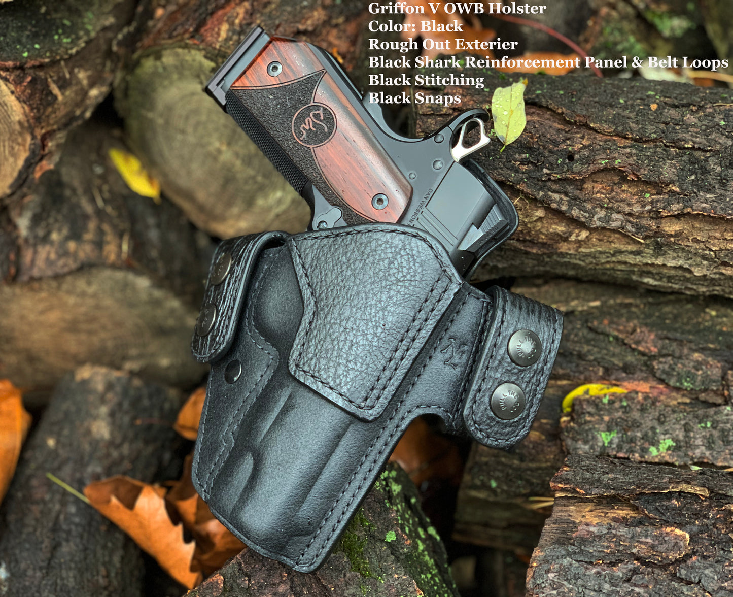 Griffon V OWB: Outside the Waistband Holster