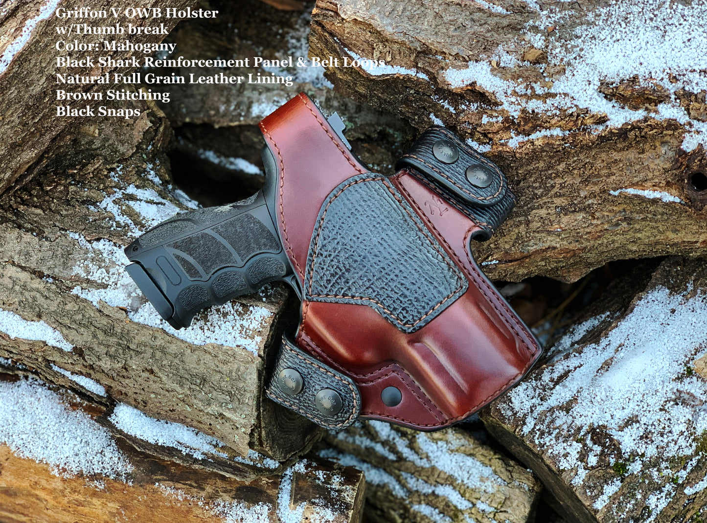 Griffon V OWB: Outside the Waistband Holster