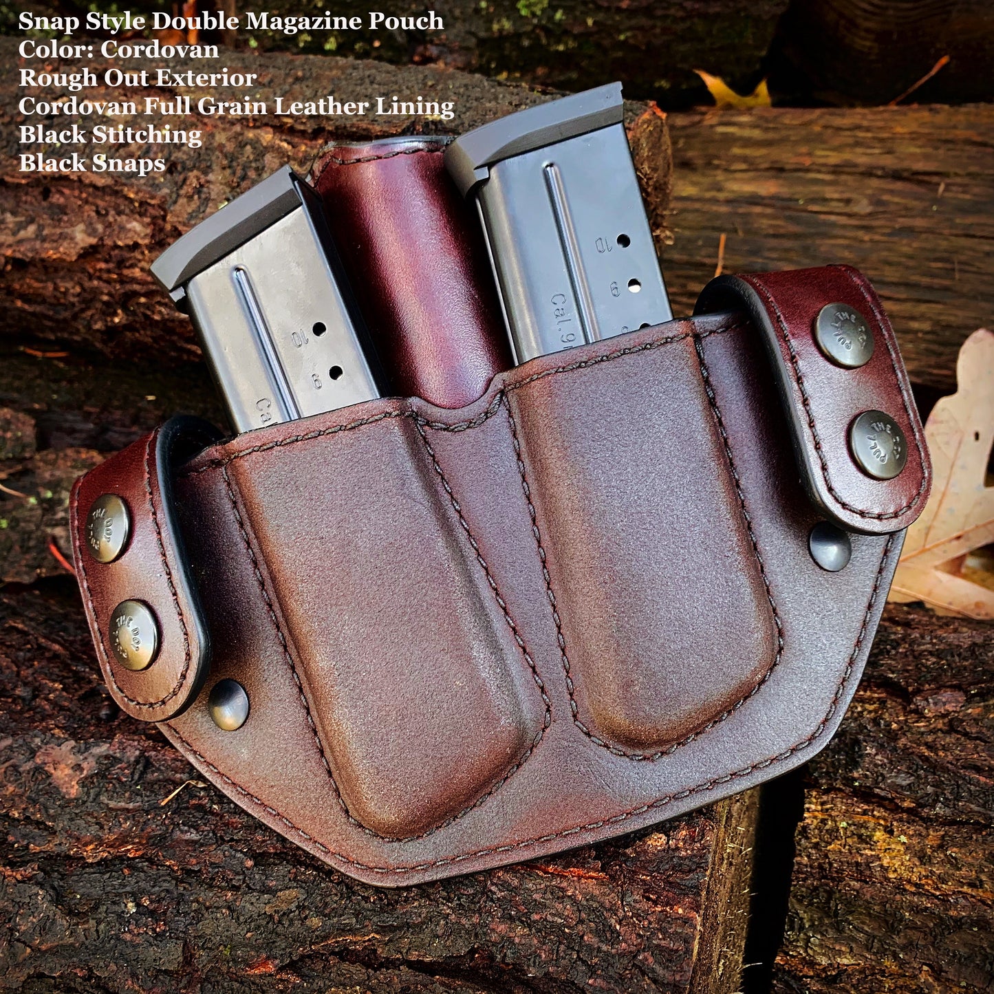 Double Snap Style Magazine Pouch