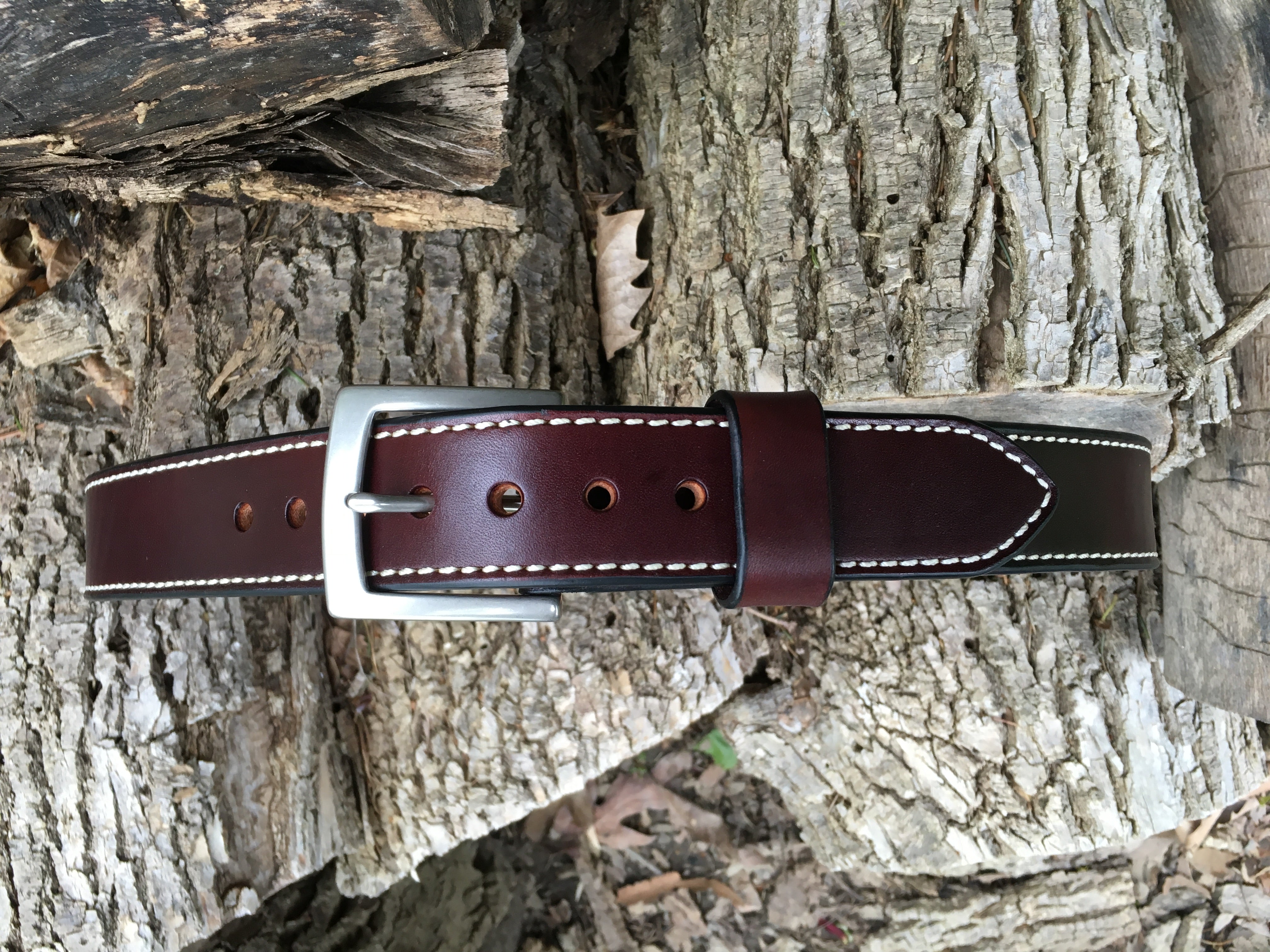 1-1/2 Dual Layer Carry Belts – Nightingale Leather Co.