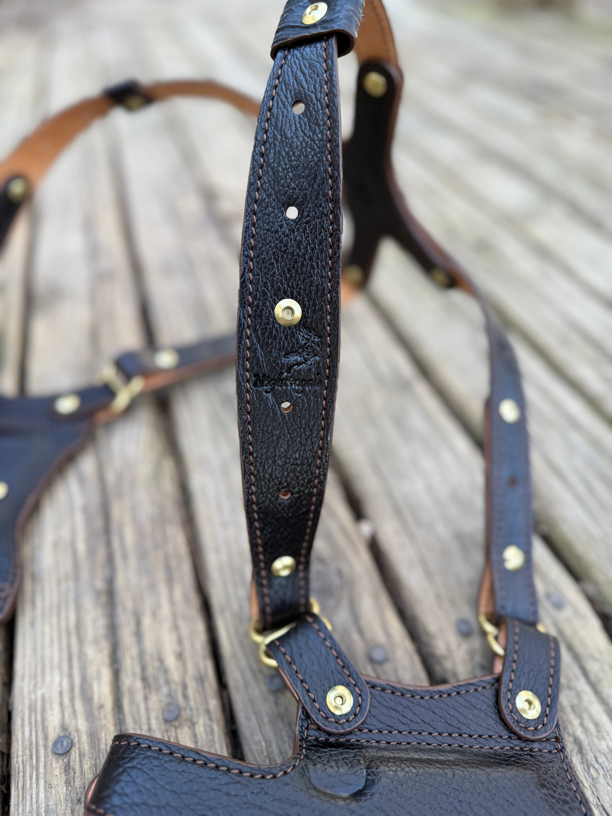 Sandpiper Shoulder Holster Straps ONLY Nightingale Leather