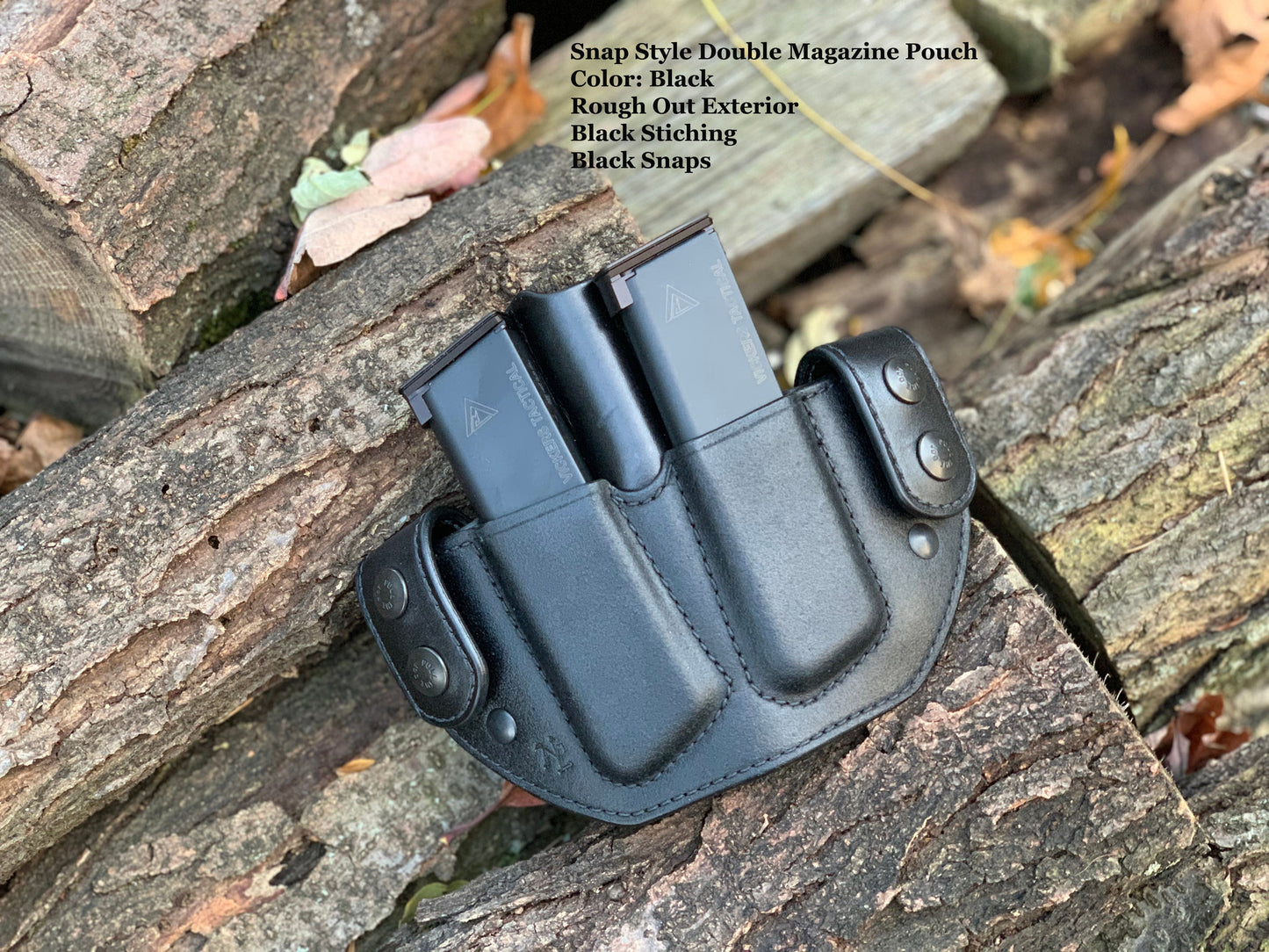 Double Snap Style Magazine Pouch