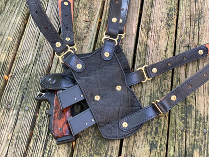 Sandpiper SH Shoulder Holster System :Shoulder Harness – Nightingale Leather  Co.