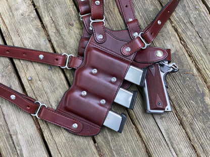 Sandpiper SH Shoulder Holster: Horizontal Magazine Pouch ONLY